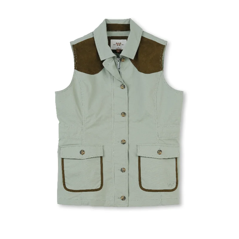 Women's Waxed Cotton Field Vest