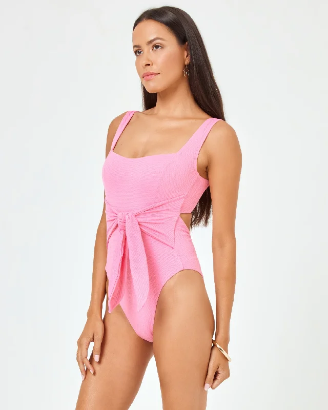 Balboa One Piece Swimsuit - Guava