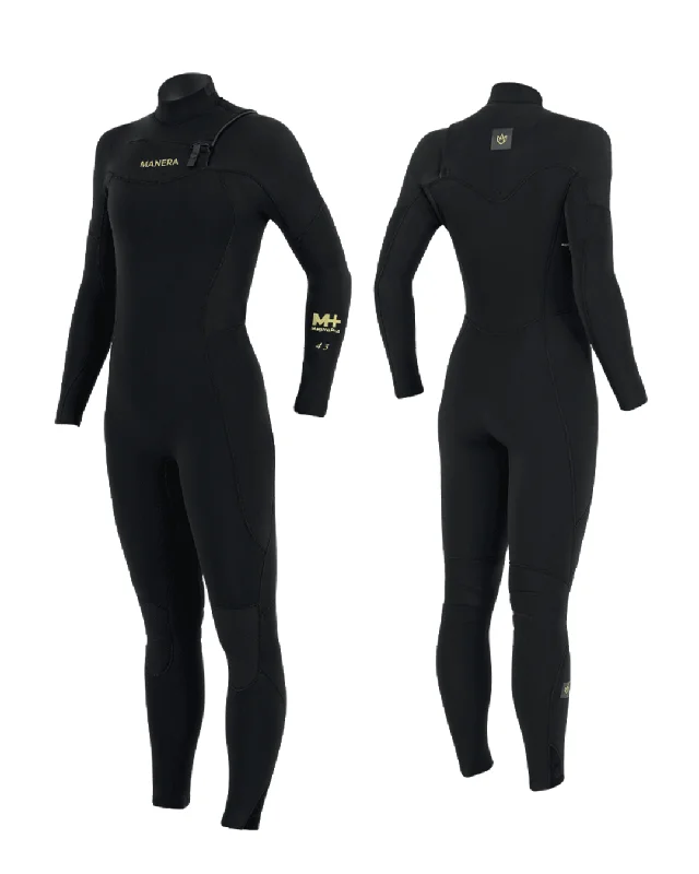 Women's Manera Meteor Magma 4/3mm Chest Zip Fullsuit - 2023