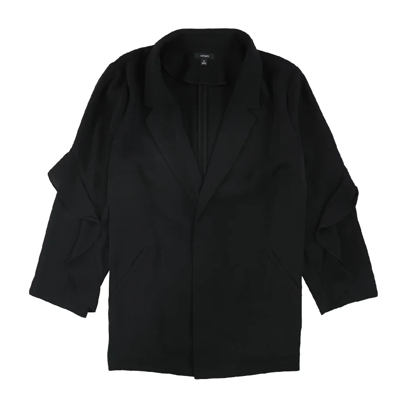 Alfani Womens Flounce Jacket