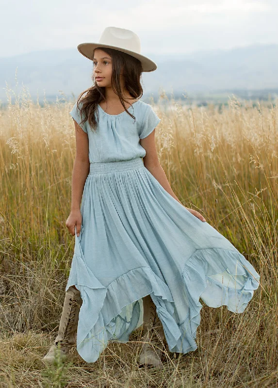 Briley Dress in Sky Blue