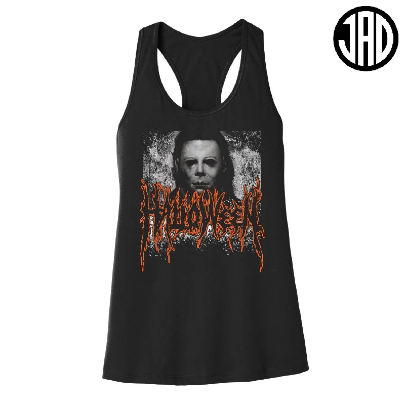 Halloween Metal V2 - Women's Racerback Tank