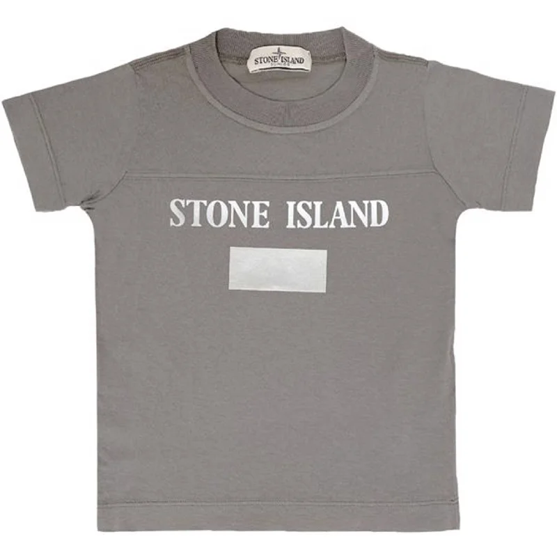 Stone Island T-shirt Print Grey/Grey