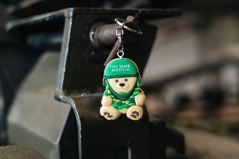 Camo Ted Keyring