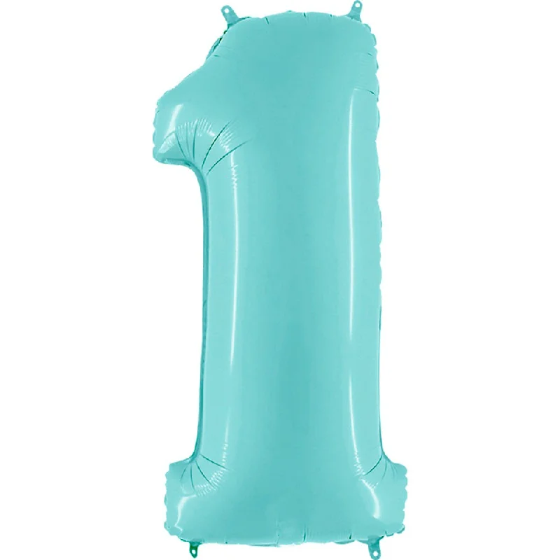 40 inch NUMBER 1 - LIGHT BLUE