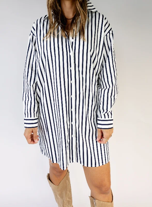 Tatum Mini Shirt Dress - Final Sale