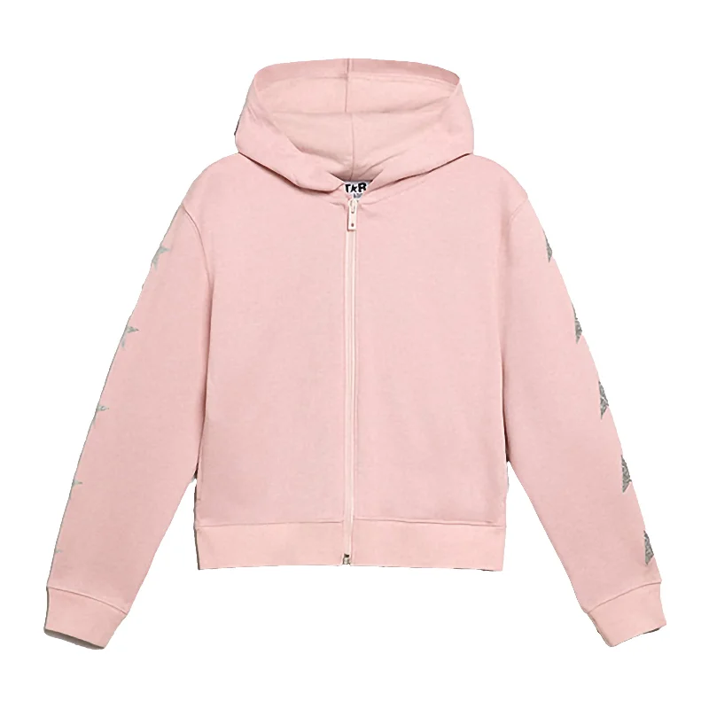 Pink Hooded Sweatshirt