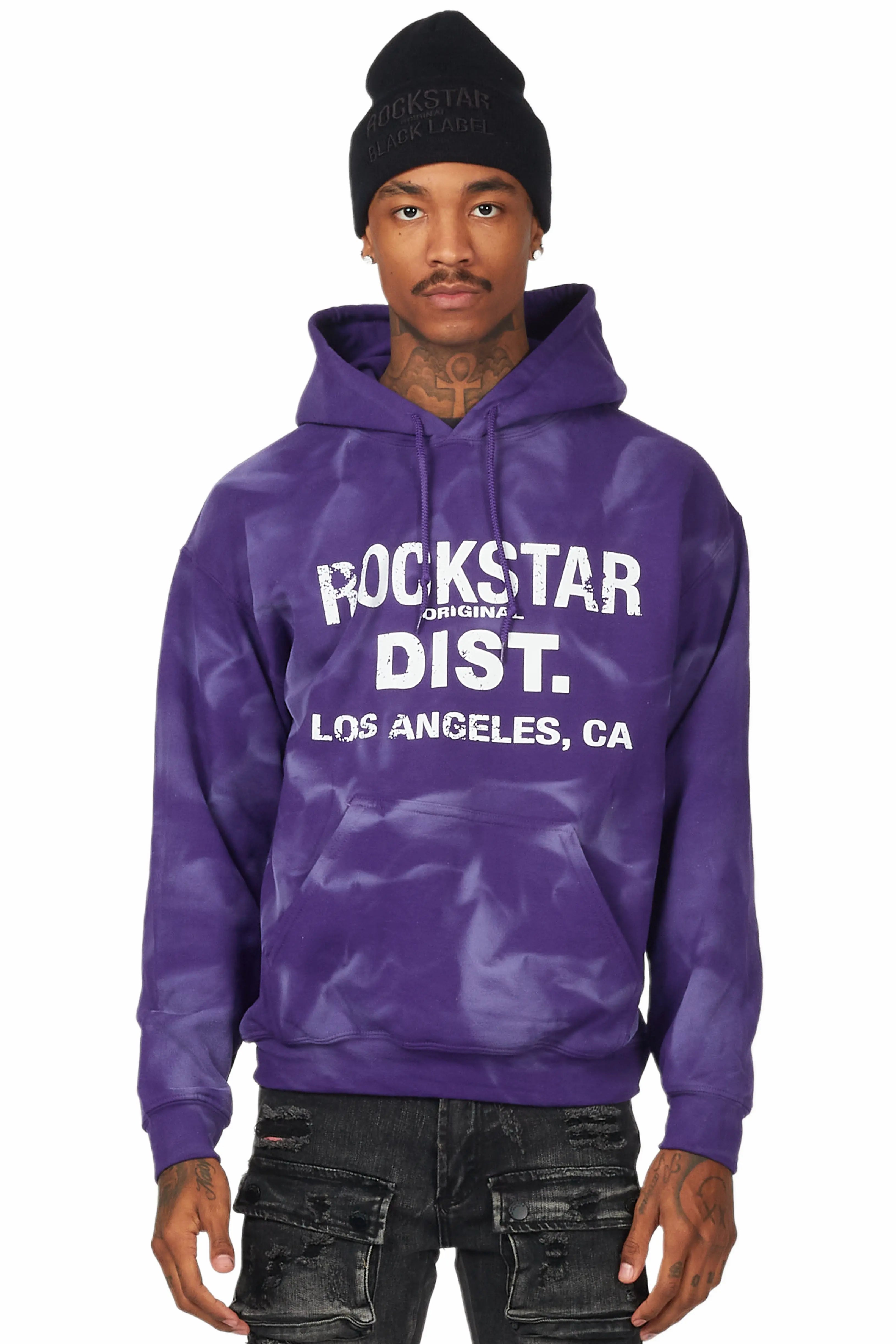 Nelly Purple Graphic Hoodie