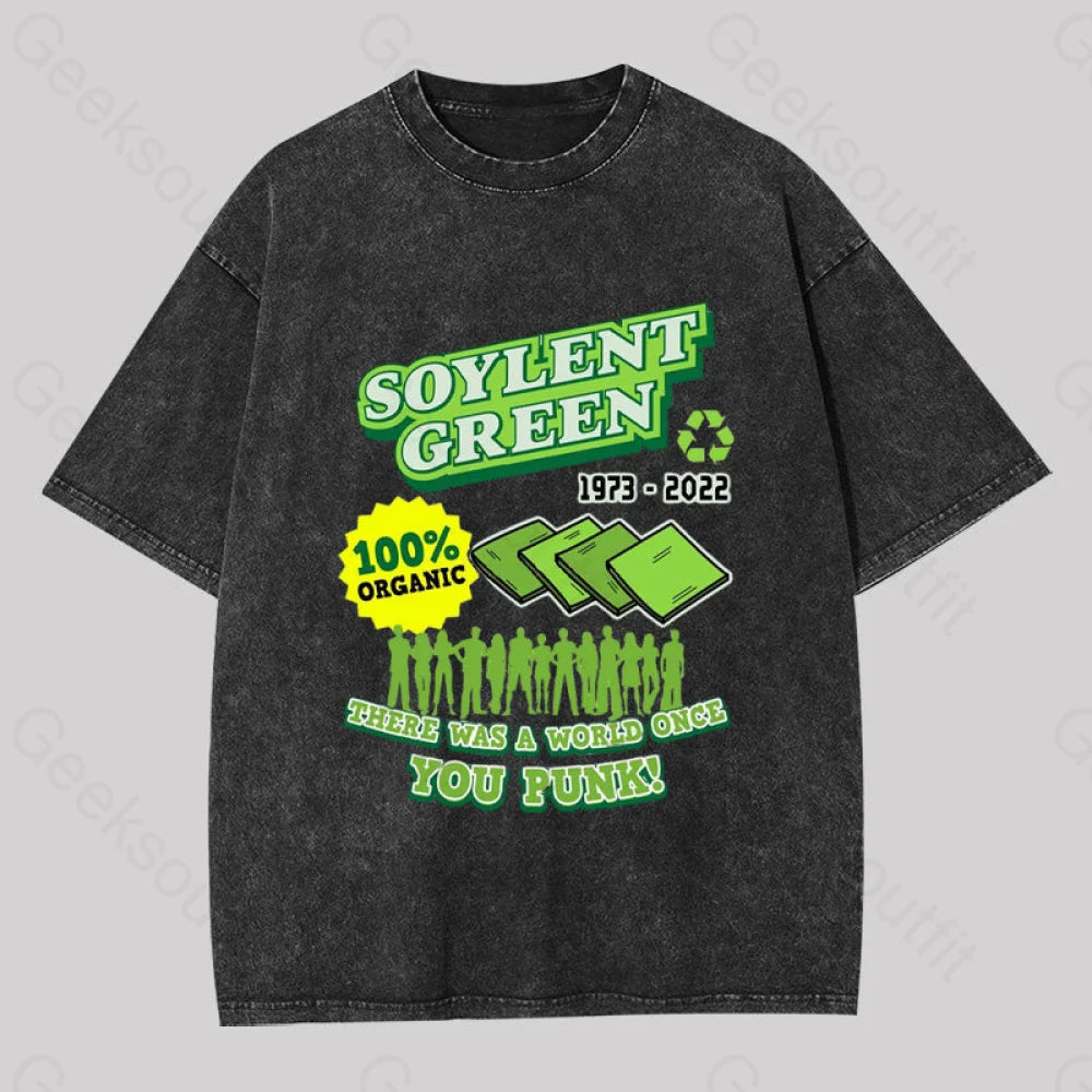 Soylent Green 1973 100% organic Washed T-shirt