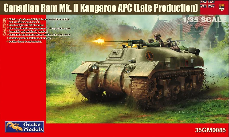 Gecko 1/35 Canadian Ram Mk.II Kangaroo APC (Late Production)