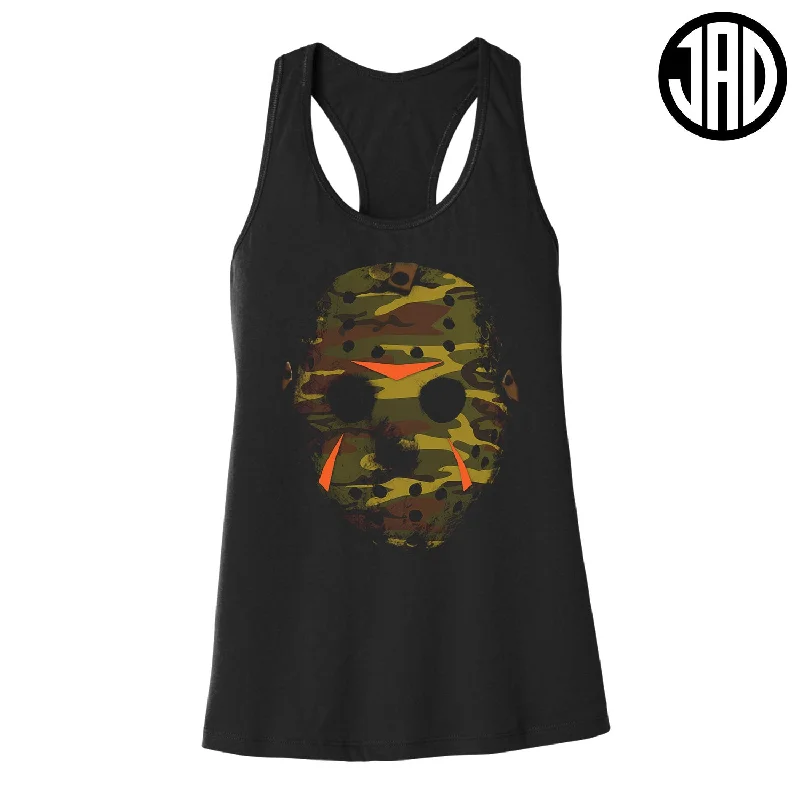 Woodland Mask - Women's Racerback Tank