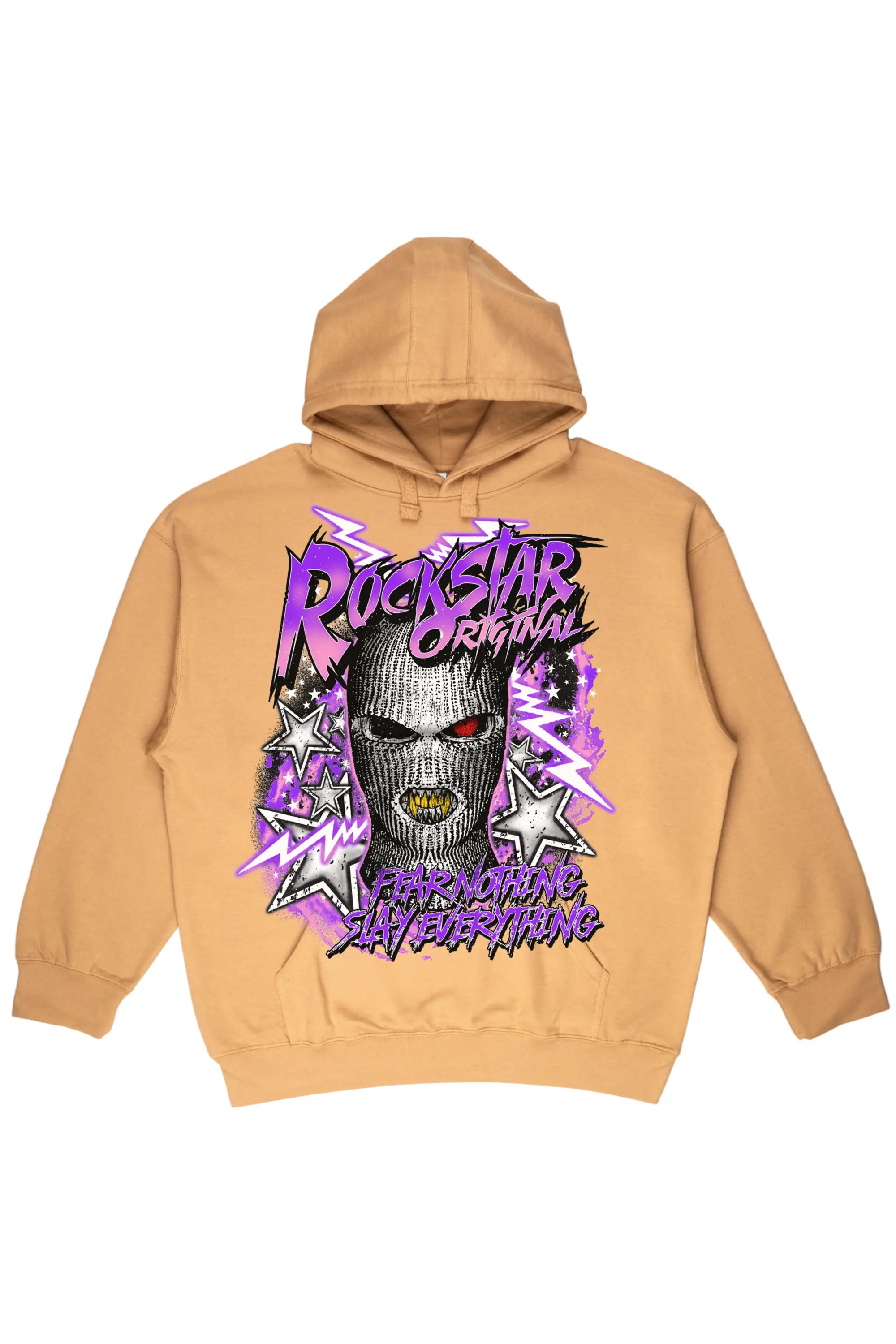 Kantin Beige Graphic Hoodie