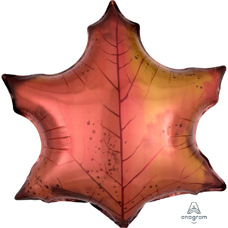 25 inch ORANGE MAPLE LEAF