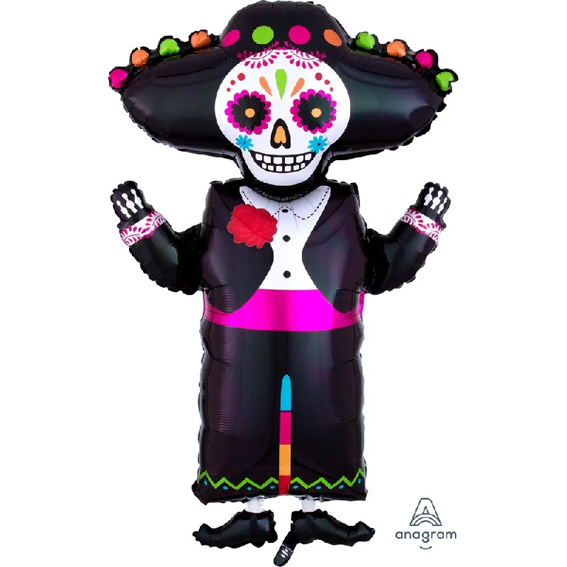 34 inch DAY OF THE DEAD SKELETON