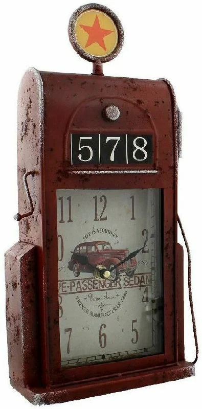 Petrol Pump Mantel Clock