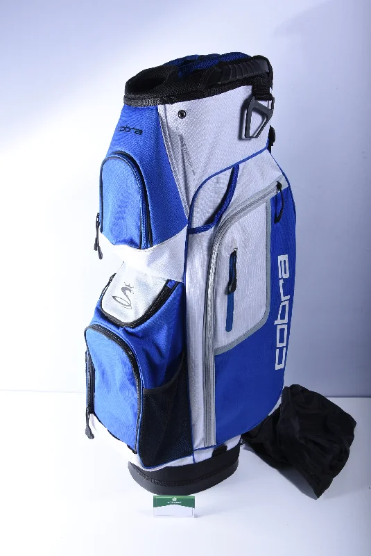 Cobra Cart Bag / 14-Way Divider / Blue & White