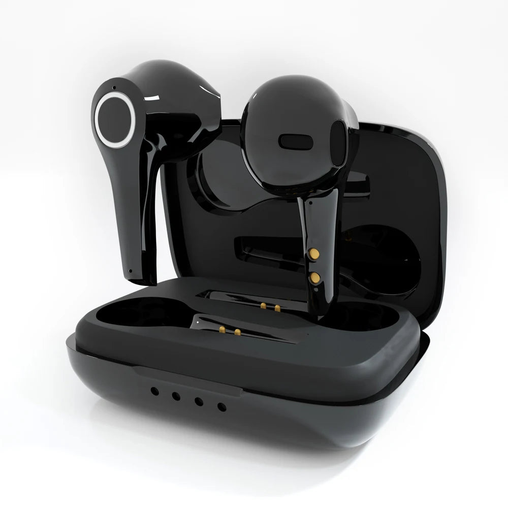 TWS Earbuds With Microphone, Bluetooth 5.0, 4-5H Playtime, Type-C Charging, Ergonomic Design