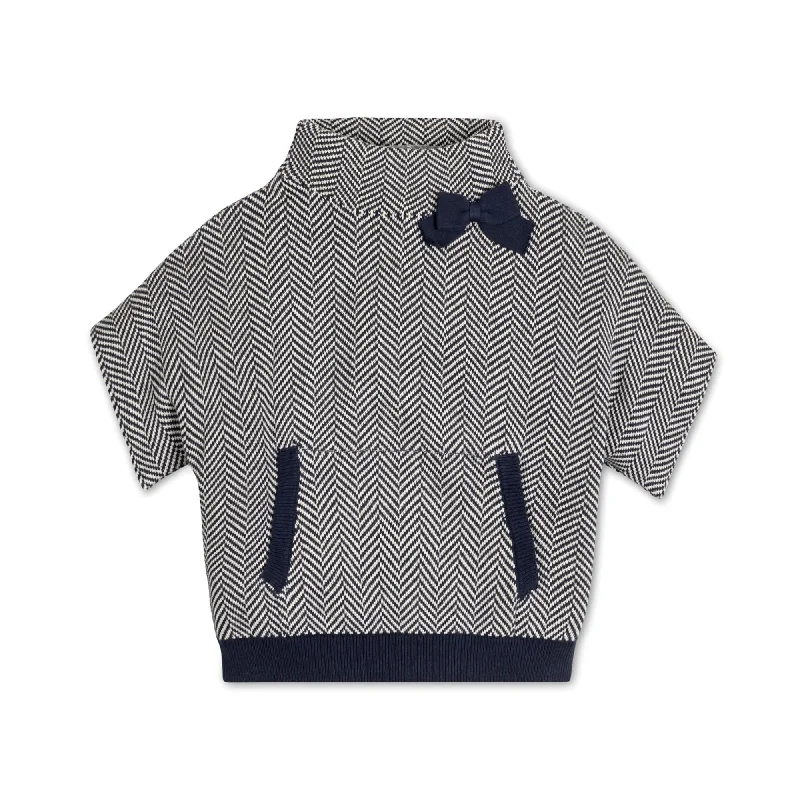 Mock Neck Short Sleeve Organic Sweater - Baby