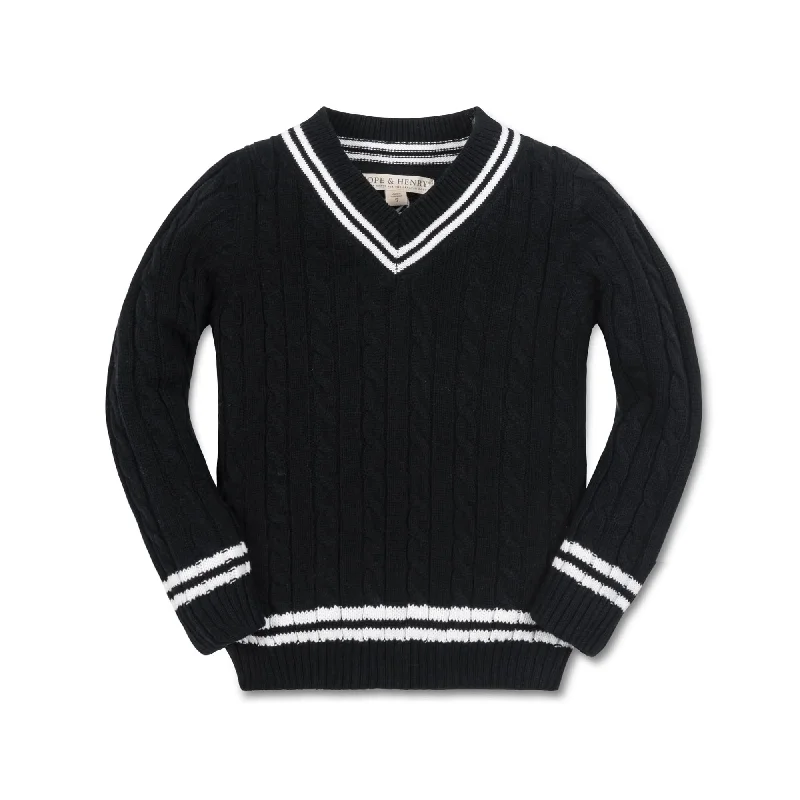 V-Neck Cricket Sweater - Baby