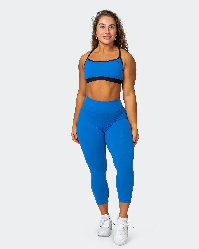 Signature Scrunch 7/8 Leggings - Sonic Blue