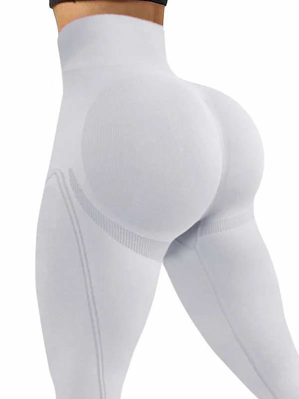 ZASUWA Female Seamless Scrunch Bum Leggings