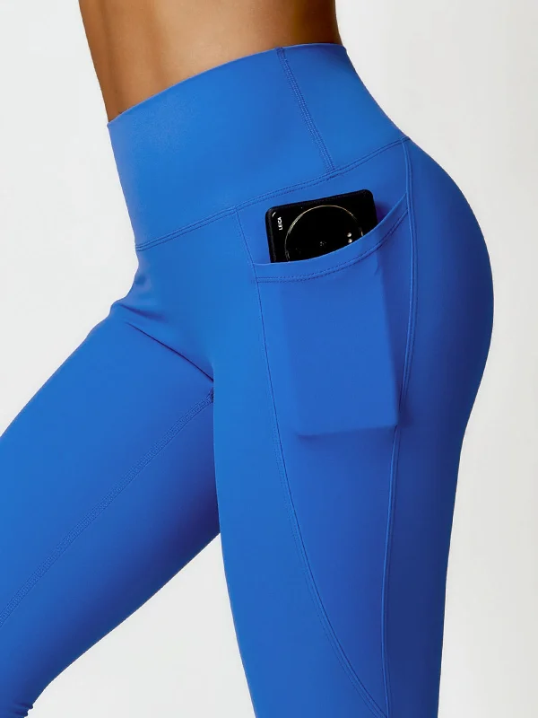 ZASUWA Female Pocket High-rise Leggings