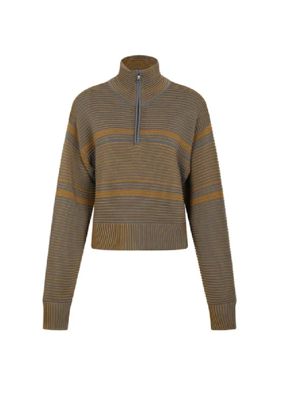 Mille-Feuille Ribbed Cool Weather Pullover