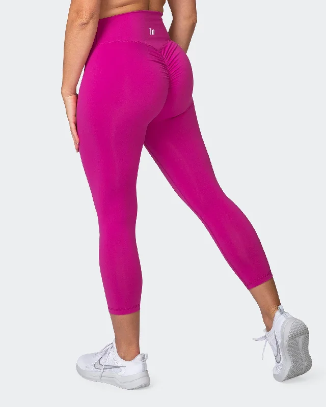 Signature Scrunch 7/8 Leggings - Neon Grape