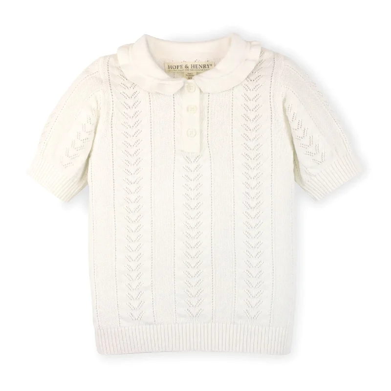 Peter Pan Collar Sweater Polo - Baby